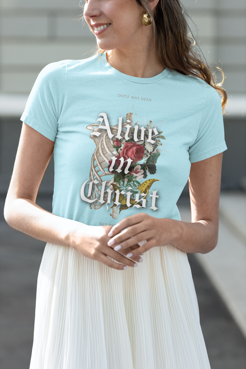 Alive in Christ – Resurrection Bloom Tee