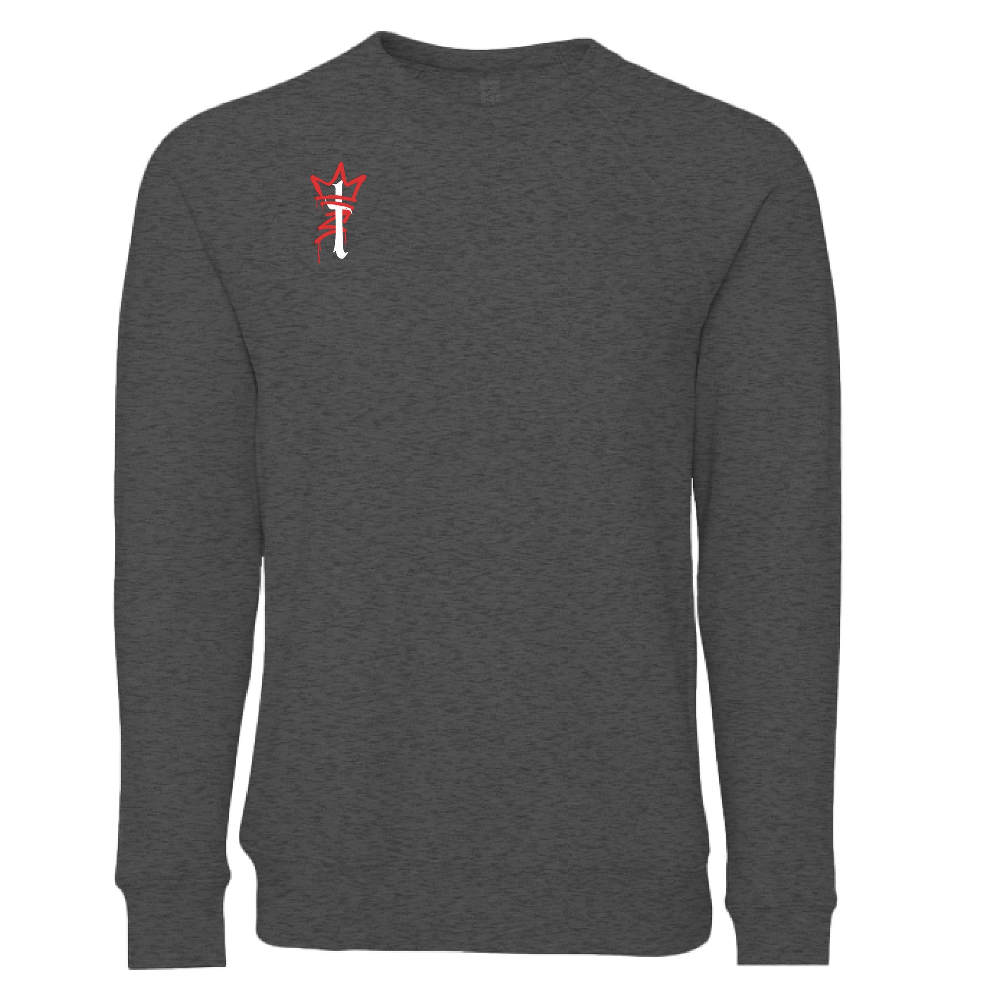 DARK GREY HEATHER - FRONT